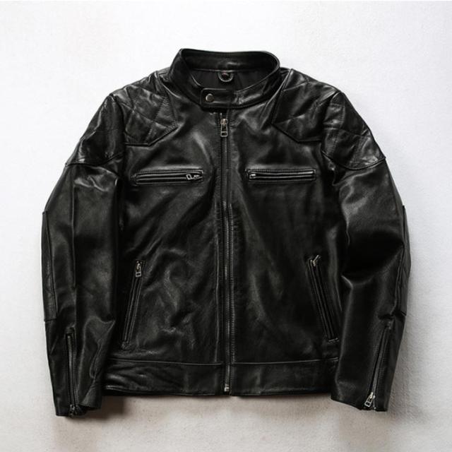 シングルライダースジャケット ジャケット メンズ レザージャケット