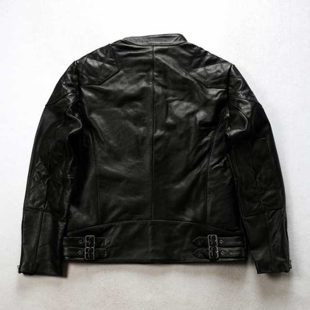 シングルライダースジャケット ジャケット メンズ レザー