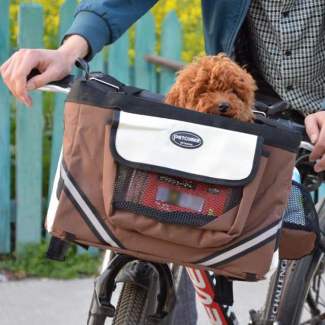 【マルチキャリーケース】小型犬など自転車のかごに入れられるバッグ！