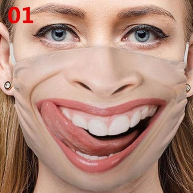 変装 マスク イベント用 マスク 大きな口 洗える 男女兼用 男女兼用