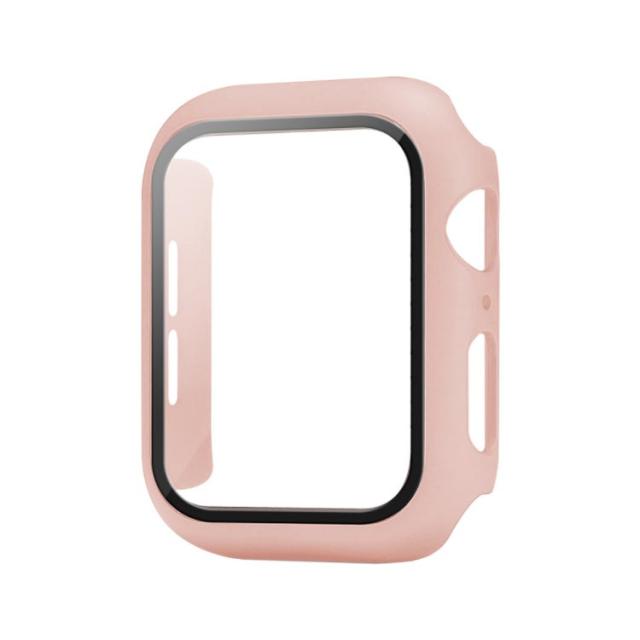 Apple Watch用 ケース カバー iWatch SE iWatch6 iWatch5/4/3/2/1 ガラスフィルム付き ケース Apple Watch Series 6 5 4 3 2 1 SE ケース カバー アップルウォッチ ケース 保護ケース 38mm 40mm 42mm 44mm 全面保護 耐衝撃 ケース アップルウォッチカバー 送料無料 パソコン本体のみ