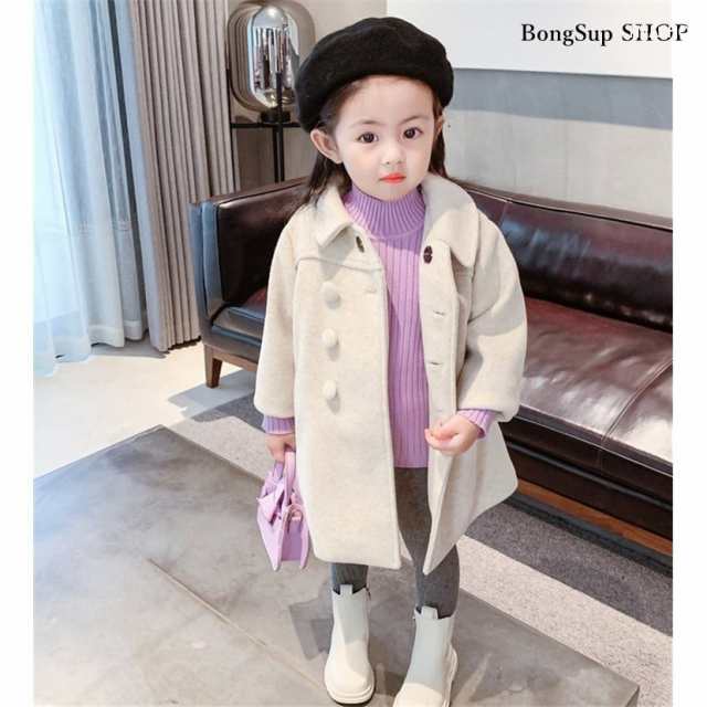 コート ダッフルコート 子供服 女の子 ラシャコート ロングコート キッズ ジャケット 長袖 冬服 アウター 子供コート 通学 厚手 防寒の通販はau  PAY マーケット - 天使のささやき