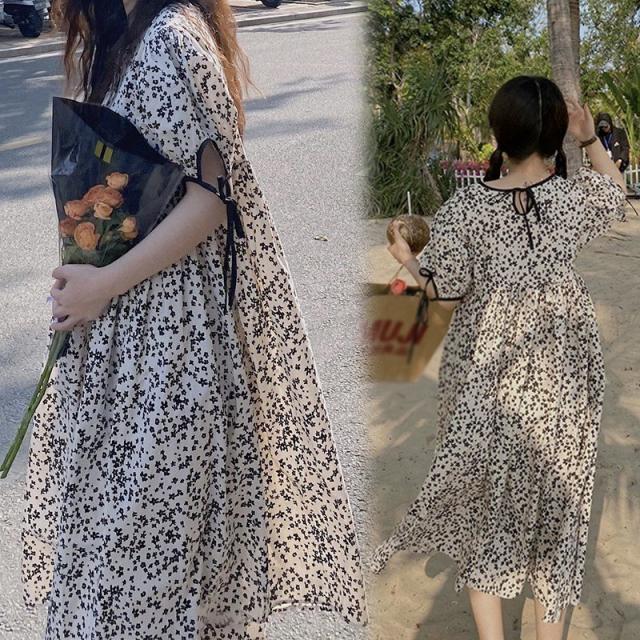 かわいい 21 ワンピース 夏ワンピース ロング丈ワンピ レディース おしゃれ ふんわり 旅行 半袖の通販はau Pay マーケット 天使のささやき