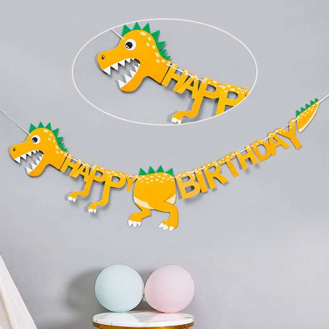 Felt Happy Birthday Garland – Party Hop Shop