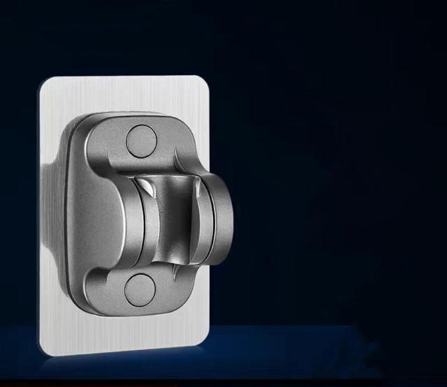 送料無料 シャワーヘッドフック シャワーヘッドホルダー 角度調整 穴あけ不要 防水 粘着シート 浴室 バス用品 防湿 カビ防止 シャワーフック 強力粘着 シャワーヘッドホルダー