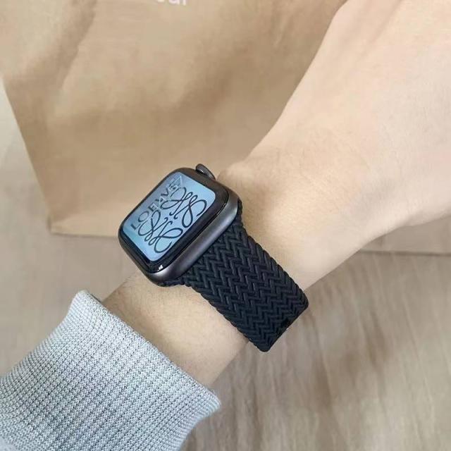 編み風 アップルウォッチ バンド シリコン スポーツ apple watch series 7 SE 6 5 4 3 2 1 対応 38mm 40mm 41mm 42mm 44mm 45mm バンド交換 アクセサリー メンズ レディース かっこいい おしゃれ