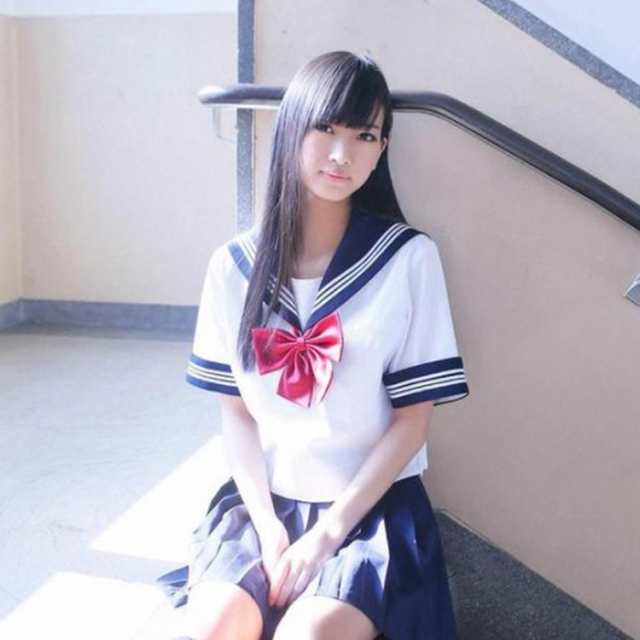 セーラー服 コスプレ 女子高校生 コスチューム ハロウィン 制服 半袖