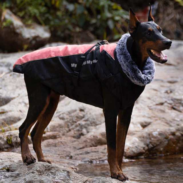 犬服 冬 中型犬 大型犬 コート ドッグウェア 冬 撥水 防寒着 ベスト