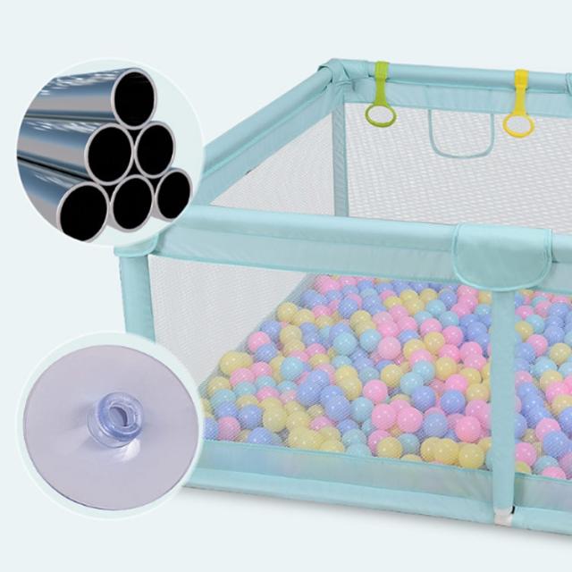 ベビーサークル 120*120cm 小型 ベビー サークル 赤ちゃん ベビー 柵 ベビーフェンス フェンス ベビー用品 おすすめ ベビーサークル 子供 キッズ ギフト 高さ約66cm 滑り止め 洗濯可能 洗える 組み立て 安全_1