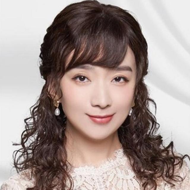 人毛100 ウィッグ フルウィッグ ロング パーマ 長さ 約45cm 医療用