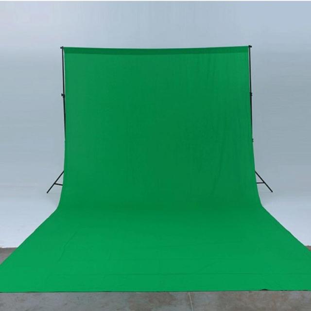 撮影用 布バック グリーンバック クロマキーグリーン 写真スタジオ 全身撮影 無地 写真/ビデオ/テレビ/ライブ配信に対応 1.5x2m_4
