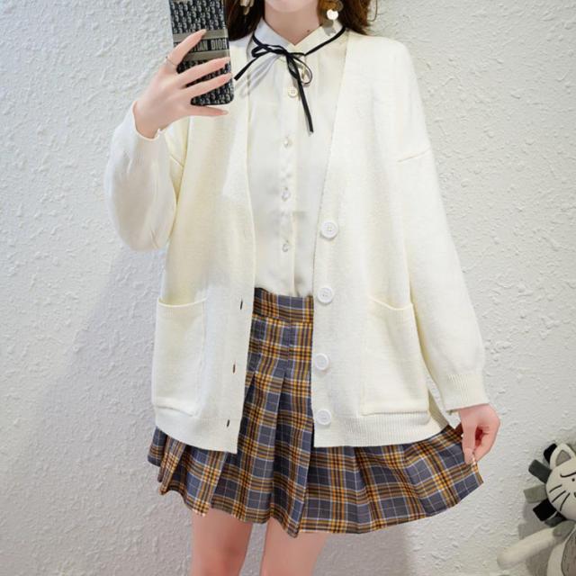 スクール カーディガン 制服 JK制服 Vネック ニットカーディガン ショート丈 レディース カーディガン コットン ニット カーデガン 入学 通学 高校生 中学生 薄 楽天市場】スクールカーディガン 制服 女子高生 JK制服 Vネック