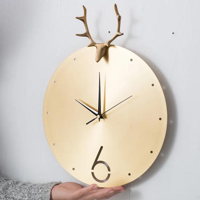 壁掛け時計 結婚祝い 金属 ファッション 掛け時計 おしゃれ アート