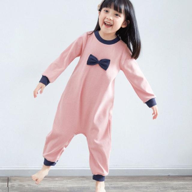 つなぎ パジャマ ジュニア 秋 つなぎパジャマ 子供 160cm パジャマ 