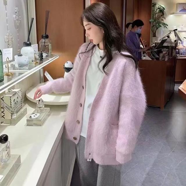 トップス レディース カーディガン モヘアニット 長袖 羽織 バ春秋冬 モコモコ シンプル 楽天市場】トップス レディース カーディガン ニット トレンド