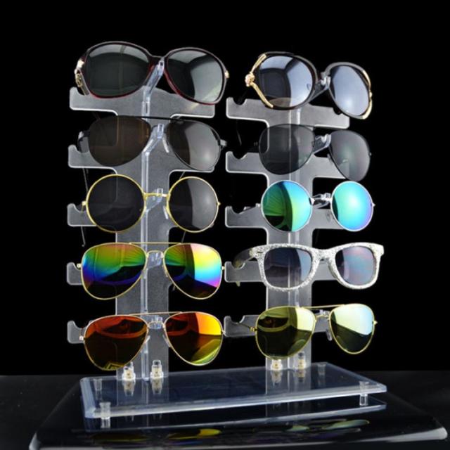 メガネスタンド ディスプレイ メガネ スタンド 置き コレクション 5段