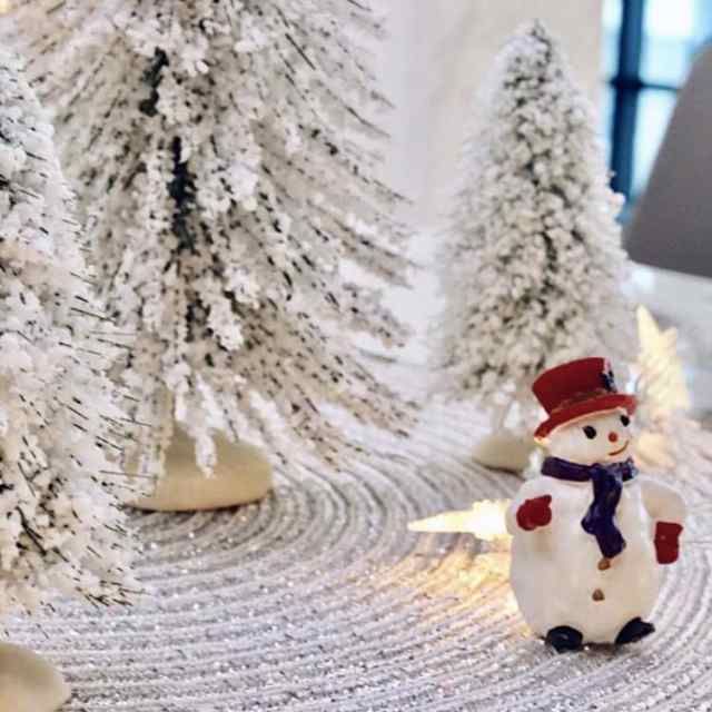 ベスト商品 ピングー クリスマスツリー 雪だるま ジオラマ 置物