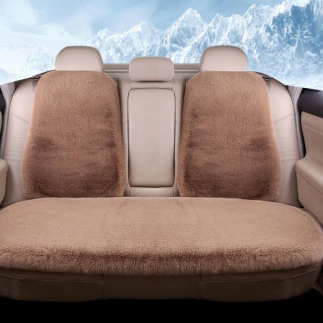 汎用 カーマット ふわふわ ネックピロー付き 9点セット 可愛い 車用