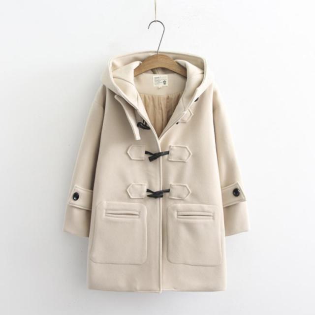 ungrid ミドル丈ダッフルコート ベージュ ungrid ミドル丈ダッフルコート ベージュ