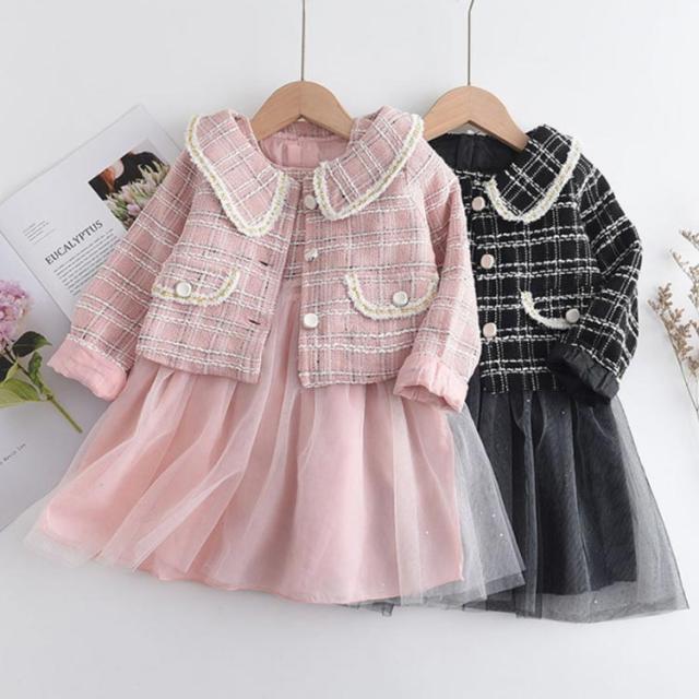 スーツ 女の子 フォーマル 2点セット 130cm ジャケット 子供服