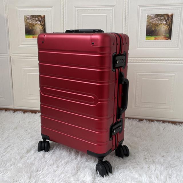 アルミ 機内持ち込み 軽量 3-5日用 小型 アルミ合金 静音 スーツケース Sサイズ TSAロック付 おしゃれ 2タイプ 出張 短途旅行 キャリーケース アルミフレーム アルミ 機内持ち込み 軽量 3-5日用 小型 アルミ合金 静音 スーツケース