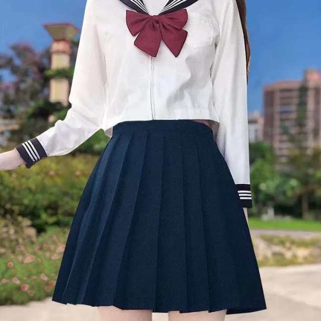 学生 スカート ブラック ロング丈 スカート プリーツ 無地 学校 制服 制服 高校生 ミニ丈 スクール プリーツスクール 通学 入学 人気  膝の通販はau PAY マーケット - nagamo | au PAY マーケット－通販サイト