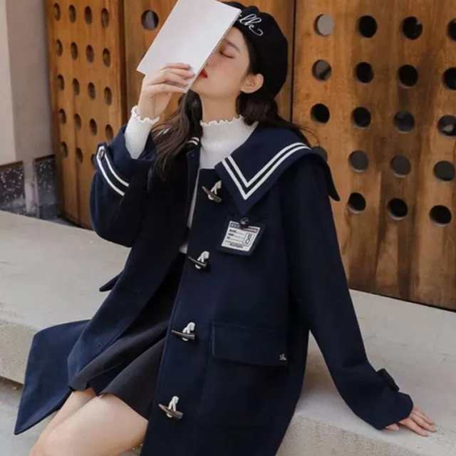 ピーコート スクールコート 女子 男子 制服 Pコート レディース ロング