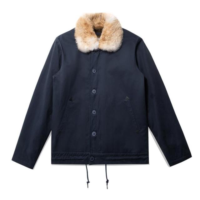 ウール混 レディース 新品 米軍 アウター メンズ ウール デッキ