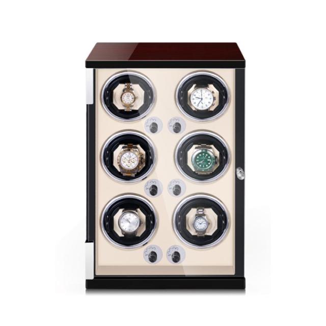 ウォッチワインダー 1本収納 6本巻 ワインディングマシン 自動巻