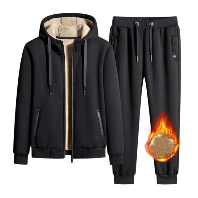 ジャージ上下 メンズ 裏起毛 裏ボア 上下セット 防寒 長袖