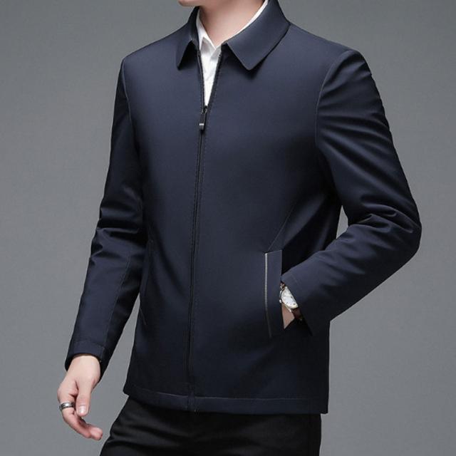 ダウンライナー付き 50代 ビジネスコート ステンカラーコート メンズ