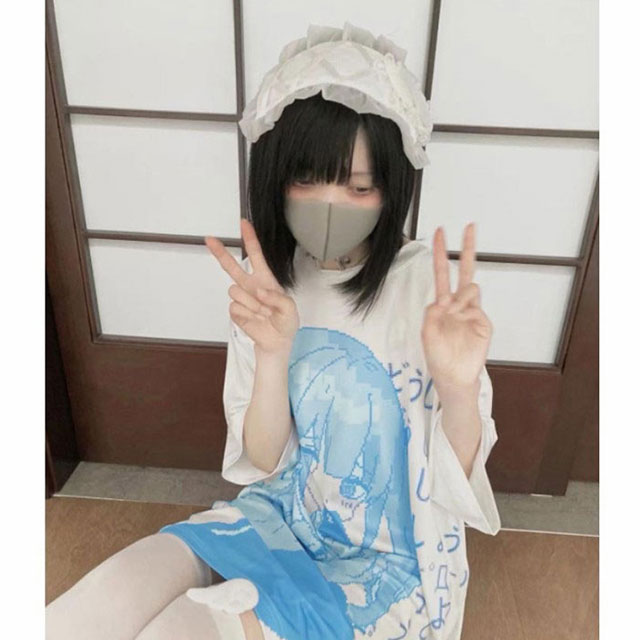 レディース まとめ売り 服 y2k 地雷 Y2Kサブカル地雷系チェーンベルトセットアップ：トップス