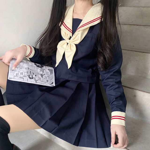 セクシー セーラー 上下セット 仮装 女子高生 制服 半袖