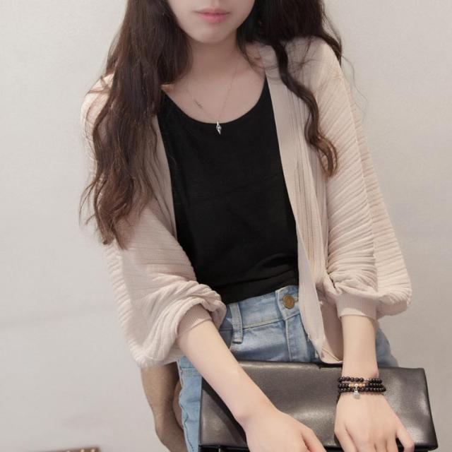 カーディガン レディース ニットカーディガン ドルマンシルエット