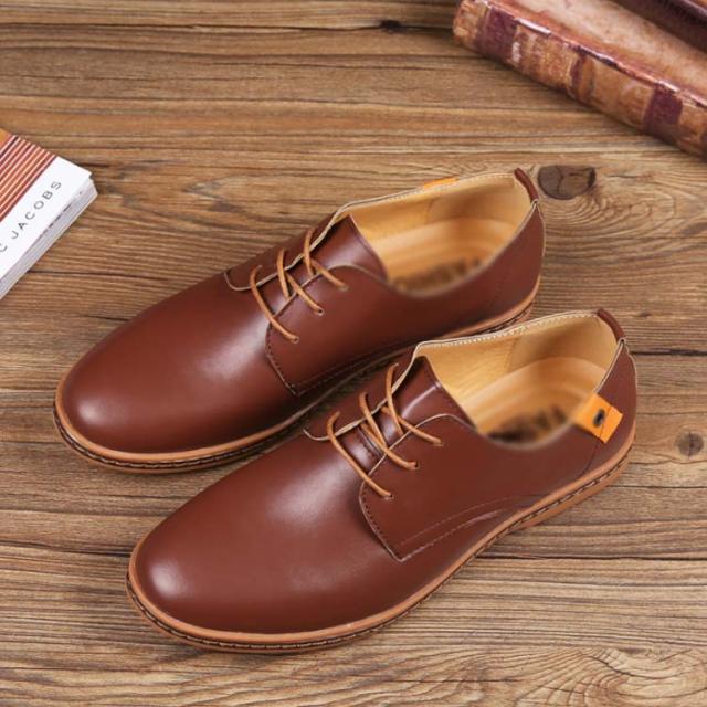 オックスフォードシューズ メンズ カジュアル 豚革 ウォーキング 靴 本
