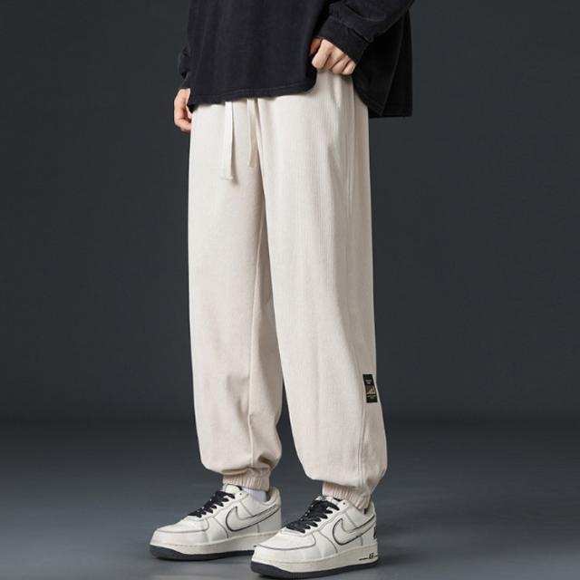 コーデュロイ サルエルパンツ コーデュロイ パンツ メンズ ストリート