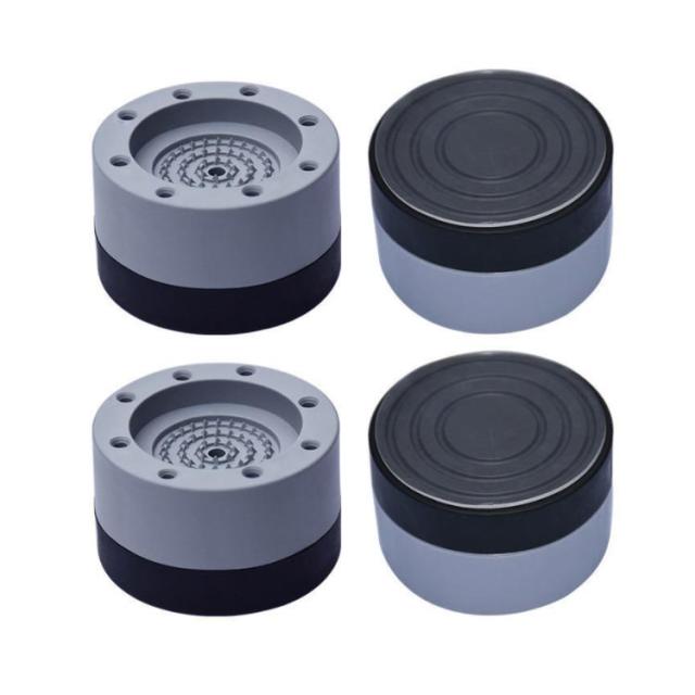 置き台 継ぎ足 洗濯機かさ上げ台 4個セット 洗濯機用防振ゴム 防振かさ