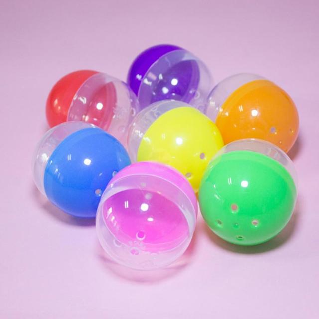 おもちゃ 48mm 1000個 景品 空カプセル ガチャガチャ ガチャガチャ用 玩具 透明 縁日 お祭り ガチャポン 景品 子供会 イベント カプセル 1000個 おもしろ雑貨 ザッカ_4