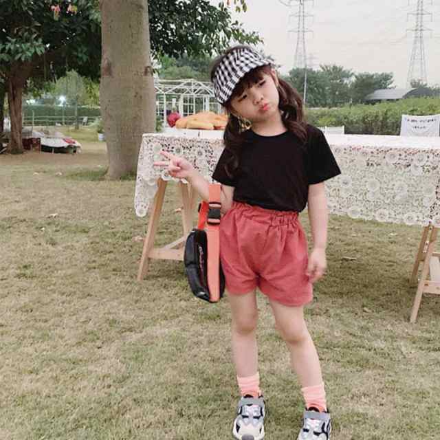 ショートパンツ 子供服 キッズ ハーフパンツ 3分丈パンツ 短パン 半