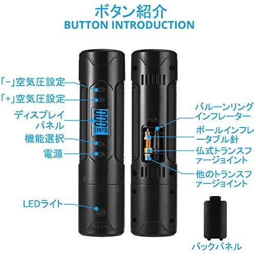 コードレス タイヤ インフレーター　空気入れ　空気圧　自動車 自転車 ボール コードレス タイヤ インフレーター 空気入れ 空気圧 自動車 自転車