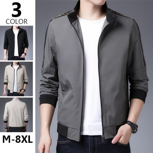 スイングトップ メンズ コーチジャケット フライトジャケット スタジャン ブルゾン ジャンパー 細身 アウター 防風 秋服 30代 40代 50代 おしゃれ 大きくサイズ スイングトップ メンズ コーチジャケット フライトジャケット