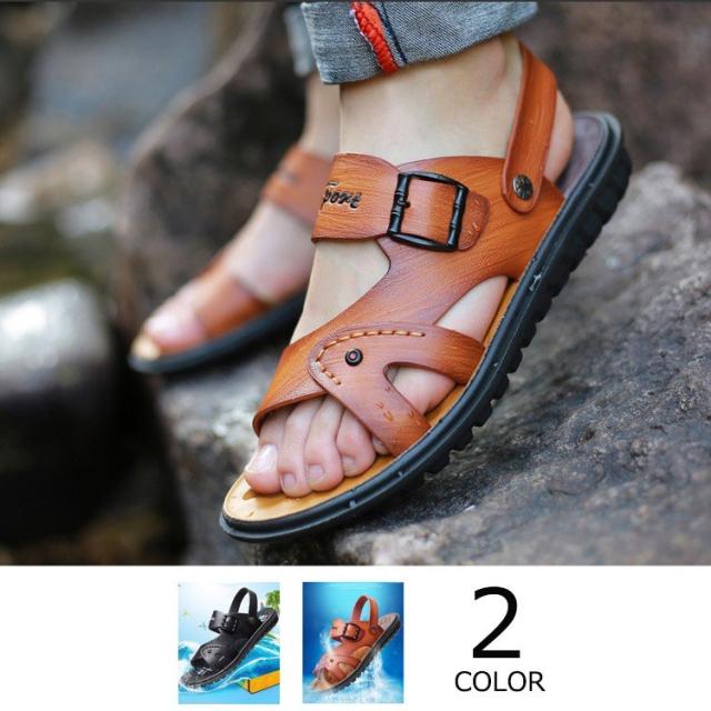 ストラップ サンダル メンズ スポーツサンダル アウトドアサンダル ビーチサンダル コンフォートサンダル シューズ マジックテープ 靴 軽の通販はau Pay マーケット Naimei Nami