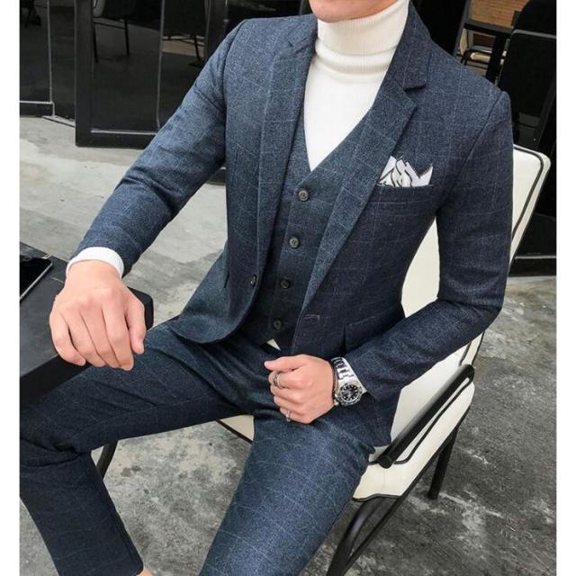 スリムスーツ 就職活動 大きいサイズ メンズスーツ 礼服 ラシャ