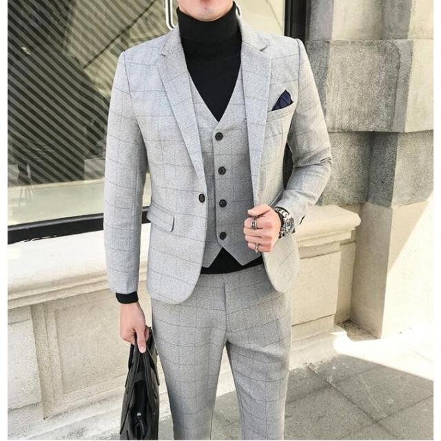 スリムスーツ 就職活動 大きいサイズ メンズスーツ 礼服 ラシャジャケット+ベスト+ズボン 紳士 スーツ suit スリムスーツ 就職活動 大きいサイズ メンズスーツ 礼服 ラシャ