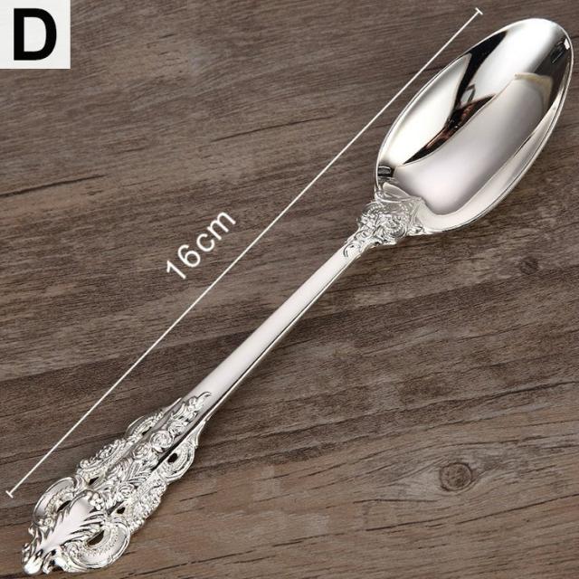 英国の銀食器、アンティークシルバーカトラリーのナイフ＆フォーク