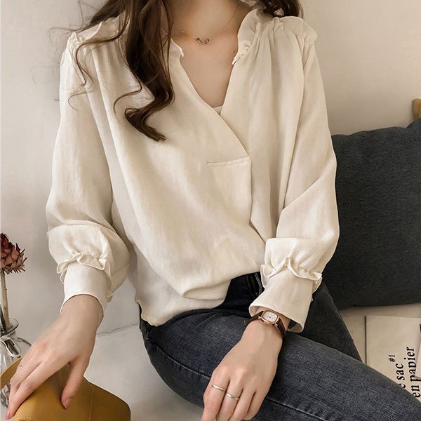 ブラウス レディース スキッパー ロングシャツ カジュアル シャツ トップス クリーム黄色 イー 紺 ネイビー 春 夏 秋 新作 ブラウス レディース スキッパー ロングシャツ カジュアル