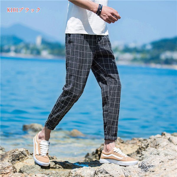 リネンパンツ テーパードパンツ メンズ 麻パンツ 麻100% メンズ タック入り スラックス 無地 リネン パンツ 通気性