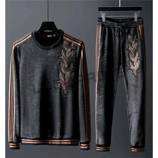 セットアップ メンズ スウェット 上下セット スポーツウェア ルームウェア 裏ボア 刺繍 スポーツウェア カジュアル おしゃれ B系 オラオラ系 横須賀風 セットアップ メンズ スウェット 上下セット スポーツウェア ルーム