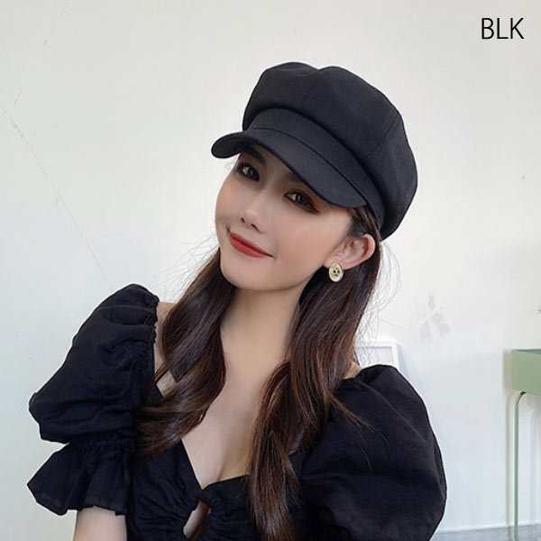 キャスケット 帽子 レディース つばあり 大人 ハンチング ベレー