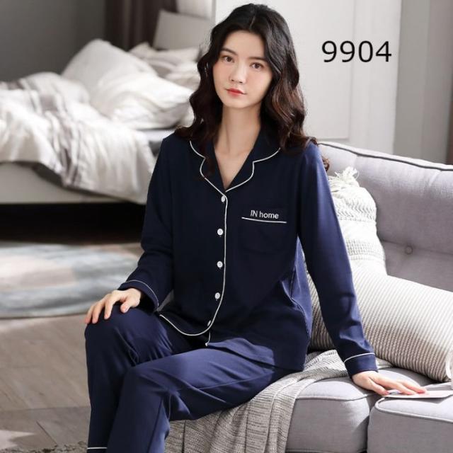 パジャマ レディース 長袖 長ズボン 前開き 上下セット パジャマセット かわいい ルームウエア 部屋着 ゆったり 綿 コットン 春 秋 冬 シの通販はau Pay マーケット 蓮商店